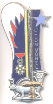 Insigne de la promotion de St Cyr Tom MOREL